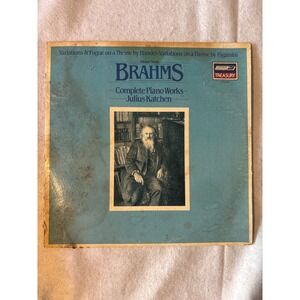 London Brahms Complete Piano Works Vol 7 Julius Katchen Vinyl LP STS 15551 Fair
